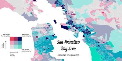 Karta över bay area inkomst