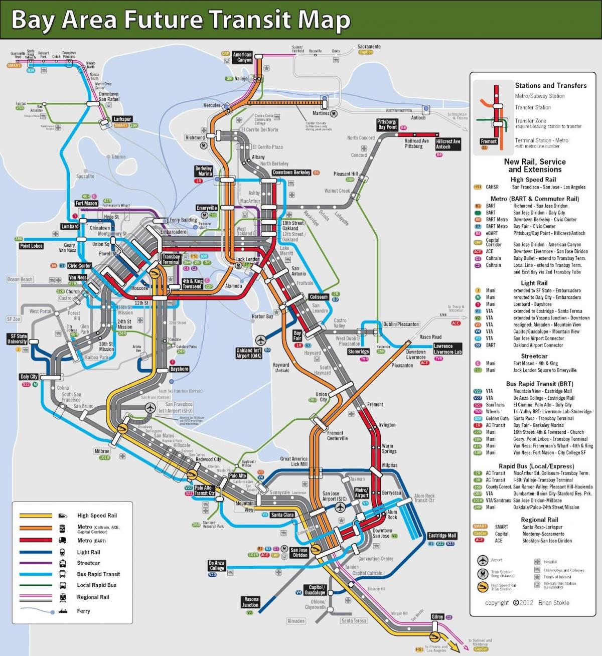 San Francisco mass transit karta